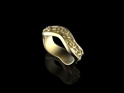 Heart Knotting Band  3D print model