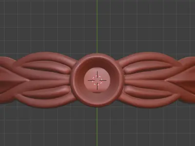 Twilight Vine Amethyst Ring - 3D Free print ready Free 3D print model