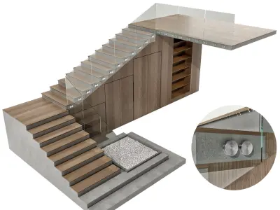 STAIR NO31 A 3D model