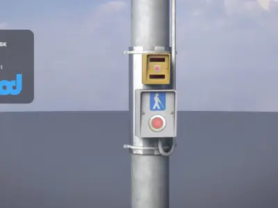 Traffic Light 3D model