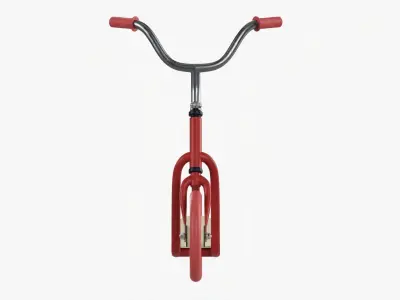 Kick scooter vintage 3D model