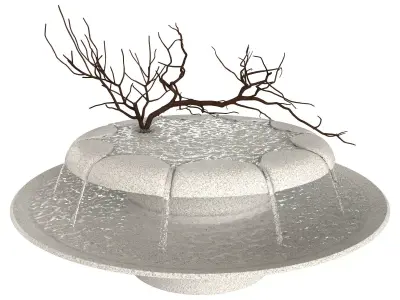 The Loop Fountain by Lily Clark Drips With Tranquility 3D model