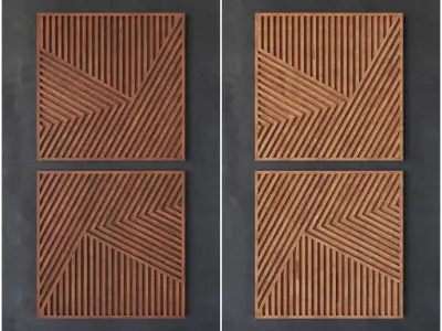 Wall Art Design 03 3D model