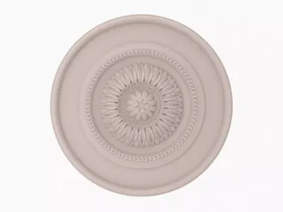 Classic Ceiling Medallion 44 3D model