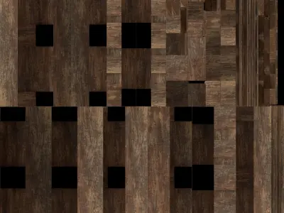 Euro Pallet Low-poly 3D model