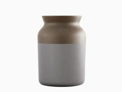 Medieval Salt Shaker Low-poly 3D model