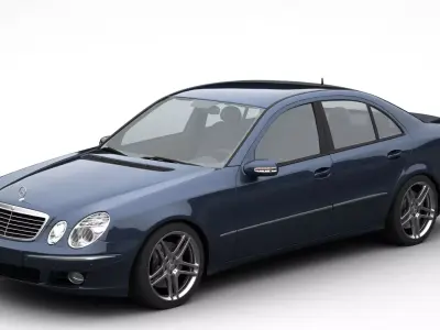 Mercedes Benz E-Class W211 3D model
