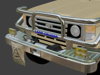 Toyota Land Cruiser 70 3D model