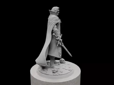 The Crimson Regent 3d print 3D print model