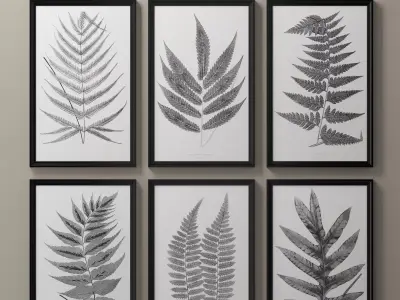 Restoration Hardware posters  3D model