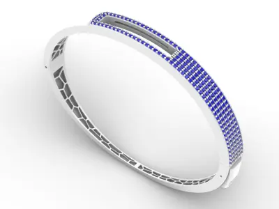 Jewelry Messika Move Bracelet Model M-02 Free 3D print model