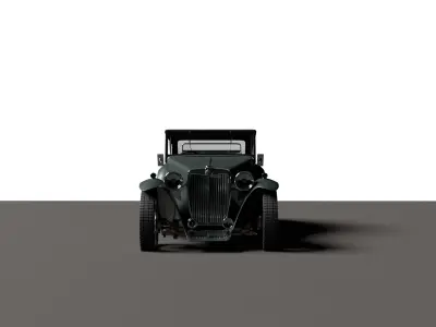 clasic cars 3D model