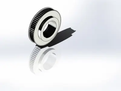 car engine parts 3D model