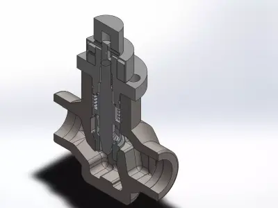 valve 3D print model