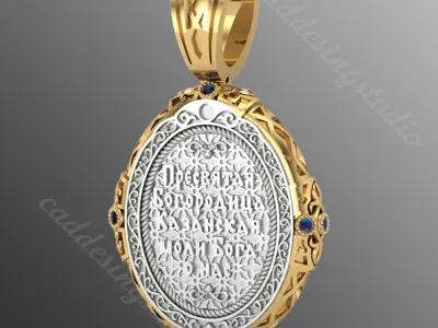 Pendant kt3 3D print model