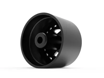 BLACK RHINO 4 SPOKES YORK  3D print model