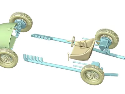 Ferrari 375 F1 1950 print 3D print model