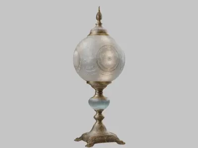 Ornate Decoration 3D Model Low-poly 3D model