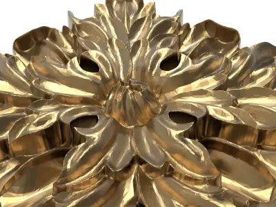  decorative pattern ready for 3D printing 3D model