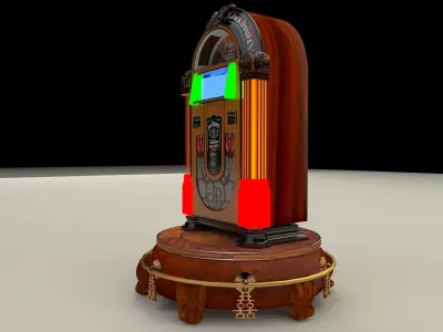 Juke box 3D model