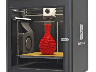 3D printer BambuLab P1S 3D model