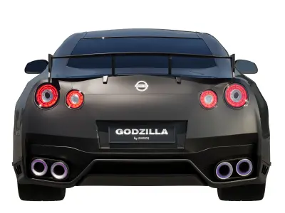 Nissan GTR R35 Godzilla 3D model