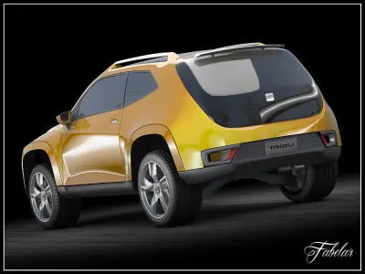 Seat Tribu concept 3D model