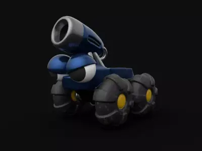 GunBound Big Foot 3D model