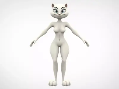 Olivia Weasel 3D model