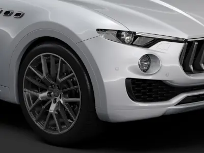 Maserati Levante 2018 3D model