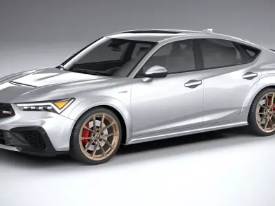 Acura Integra Type S 2024 3D model