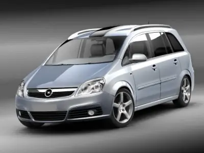 Opel Zafira 3D model