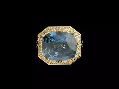 Gold N1458 3D print model