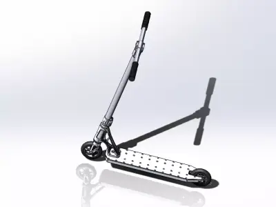 Scooter kick 3D model