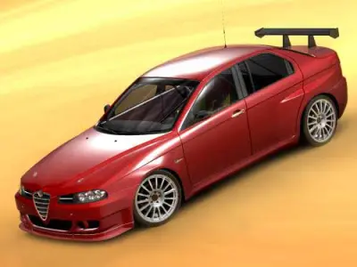 Alfa Romeo 156 WTCC Racing 3D model