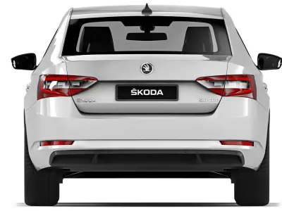 Skoda Superb 2018 3D model