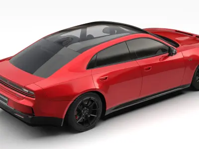 Dodge Charger Daytona Sedan 2025 3D model