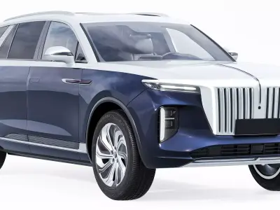 Hongqi E-HS9 3D model