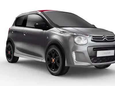 Citroen C1 Urban Ride Low-poly 3D model