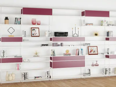 Shelves XY03 2 3D model