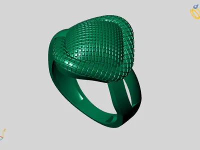 Women Plain Ring STL Models Womens Ring 3dmodels 3D print model 3D print model 35