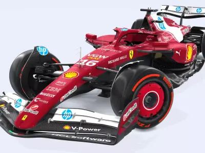 Ferrari SF-25 3D model