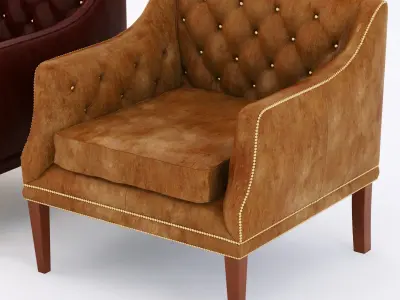 HG Eastbourne armchairs 3D model