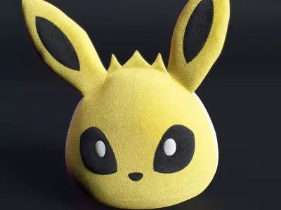 jolteon pokemon kids 3D model
