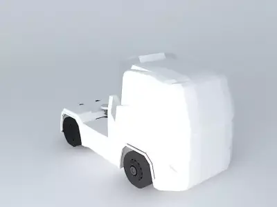 Truck template NEG Free 3D model