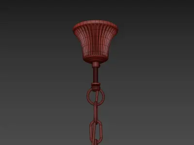 Chandelier Roana E 1 1 8 AG 3D model