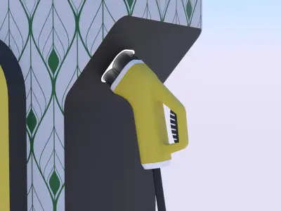 EV charger XXVI PBR 3D model