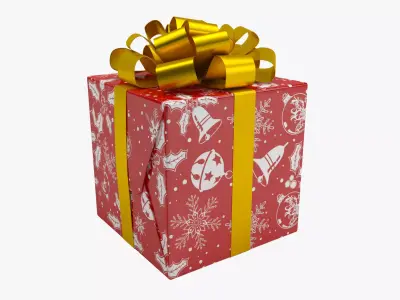 Christmas Gift 01 3D model
