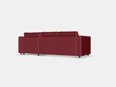 VIMLE Cover for 3-seat sofa 6 Low-poly 3D model