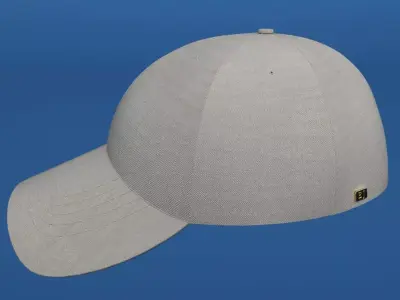 Baseball Cap 3D model
